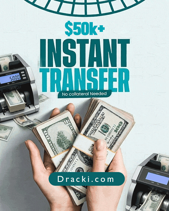50k instant transfer no collateral needed